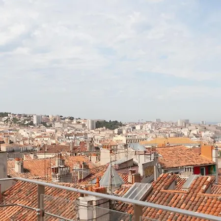 Loft Terrasse Vue Au Coeur De Marsiglia